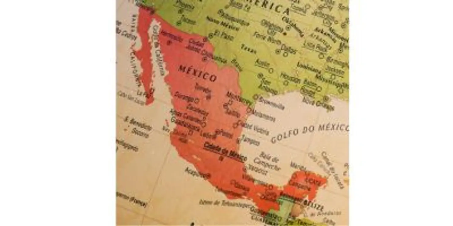 Real Estate Markets in Mexico Map