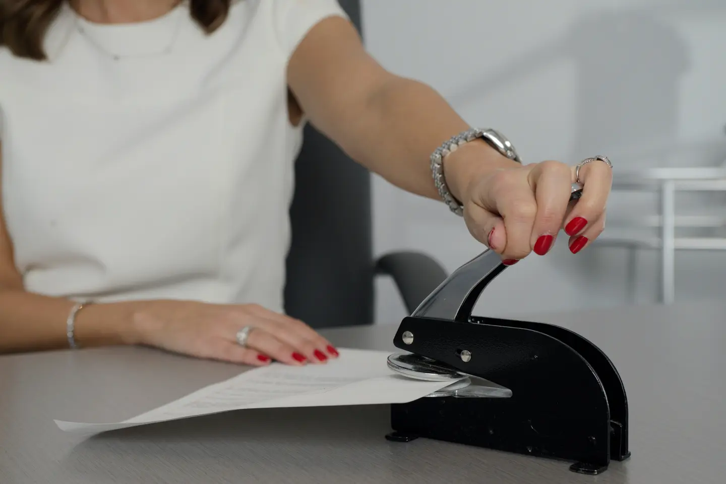 Notary Official Seal at Deeding