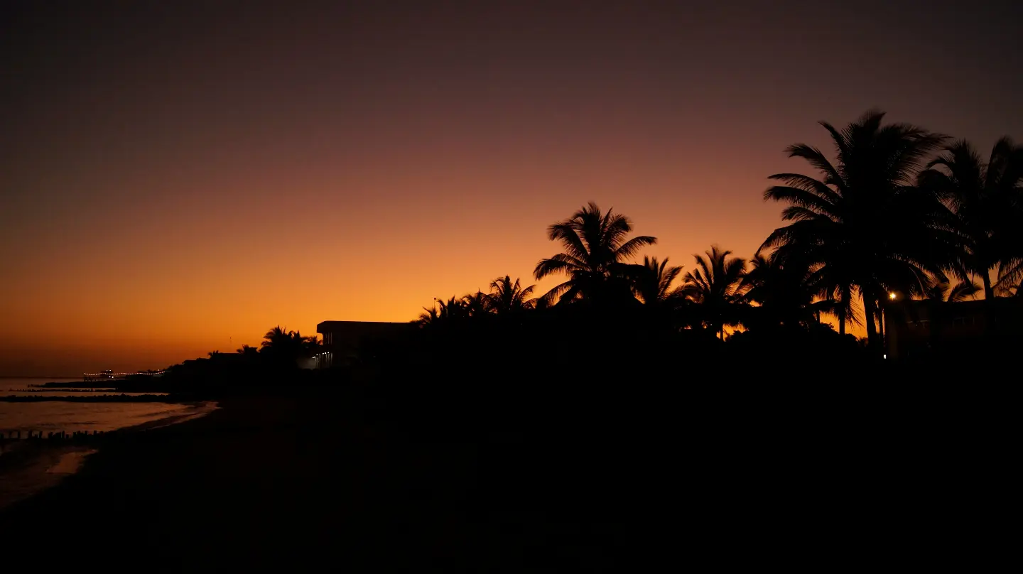 What is life like in Chelem - sunset